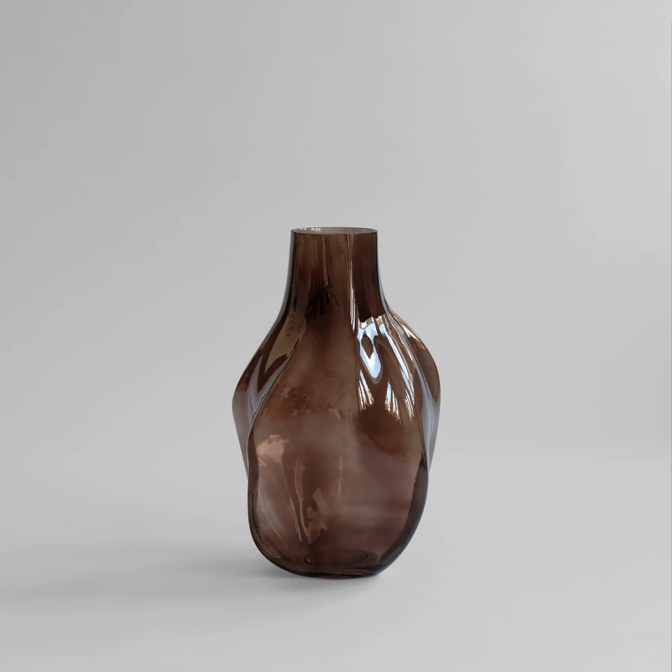 垂袋花瓶,大 - 煙霧森林 Bakku Vase, Big - Smoked Forest：圖片 2